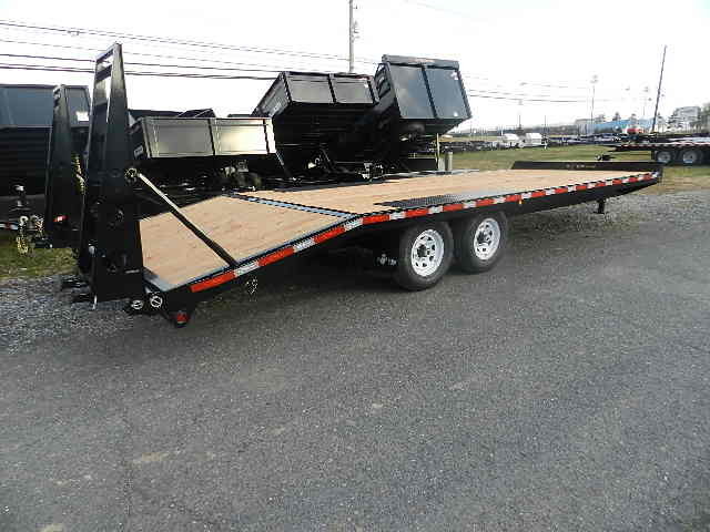 BWise 8 x 24 Deckover Equipment Trailer Wedge Style Ramps 3 BWise 8 x 24 Deckover Equipment Trailer Wedge Style Ramps - Image 3