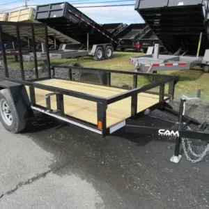 Cam Superline 5 x 10 Landscape Utility Trailer – Rear Landscape Gate