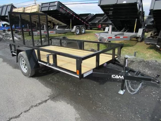 Cam Superline 5 x 10 Landscape Utility Trailer – Rear Landscape Gate 1 Cam Superline 5 x 10 Landscape Utility Trailer – Rear Landscape Gate