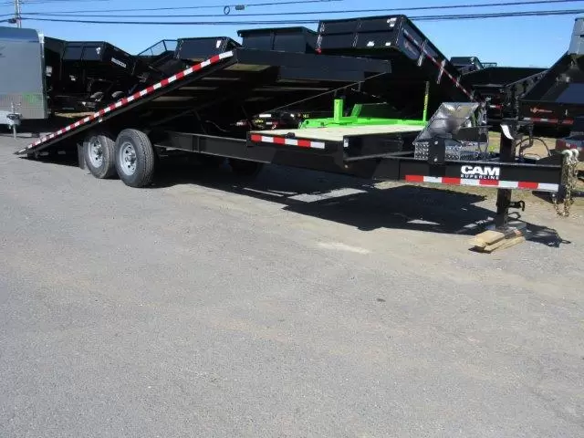 CAM Superline 8 x 24 Equipment Trailer Powered Split Tilt 7 CAM Superline 8 x 24 Equipment Trailer Powered Split Tilt - Image 7