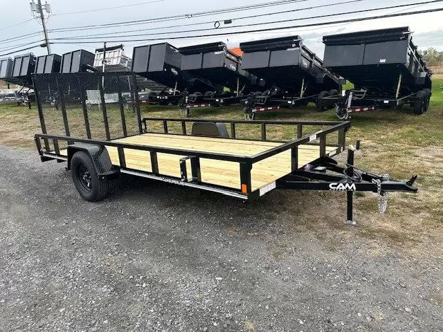 Cam Superline 7 x 14 Landscape Utility Trailer – Electric Brakes 1 Cam Superline 7 x 14 Landscape Utility Trailer – Electric Brakes