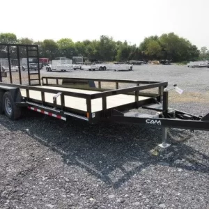 Cam Superline 7 x 18 Landscape Utility Trailer – Rear Landscape Gate
