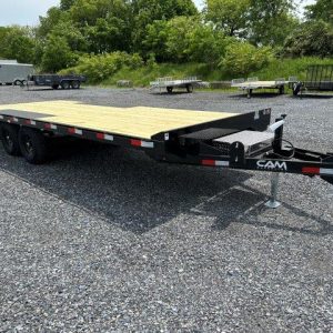CAM Superline 8 x 18 Deckover Equipment Trailer Slide Out Ramps