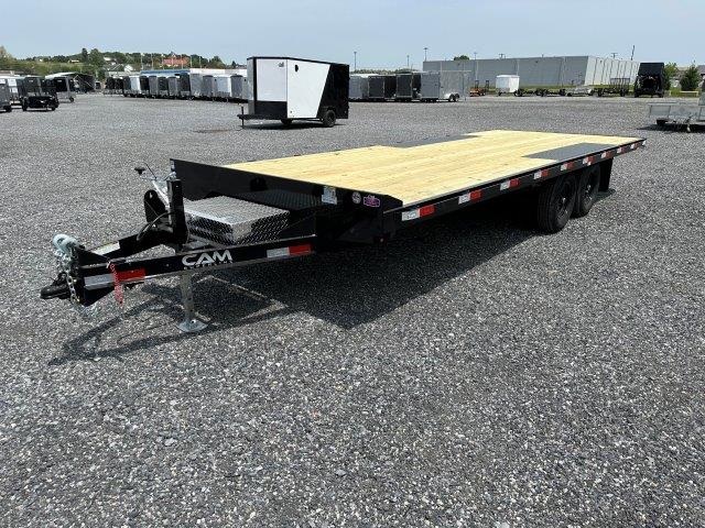 CAM Superline 8 x 20 Deckover Equipment Trailer Slide Out Ramps 4 CAM Superline 8 x 20 Deckover Equipment Trailer Slide Out Ramps - Image 4