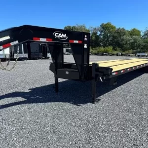 CAM Superline 8 x 35 Deckover Gooseneck Equipment Trailer
