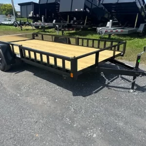 Car Mate 6 x 14 ATV Utility Trailer – Side Ramps