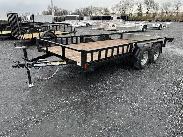 Car Mate 6 x 14 Utility Trailer – Removable Side Ramps 2 Car Mate 6 x 14 Utility Trailer – Removable Side Ramps - Image 2