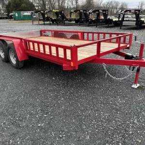 Car Mate 6 x 14 Utility Trailer – Removable Side Ramps