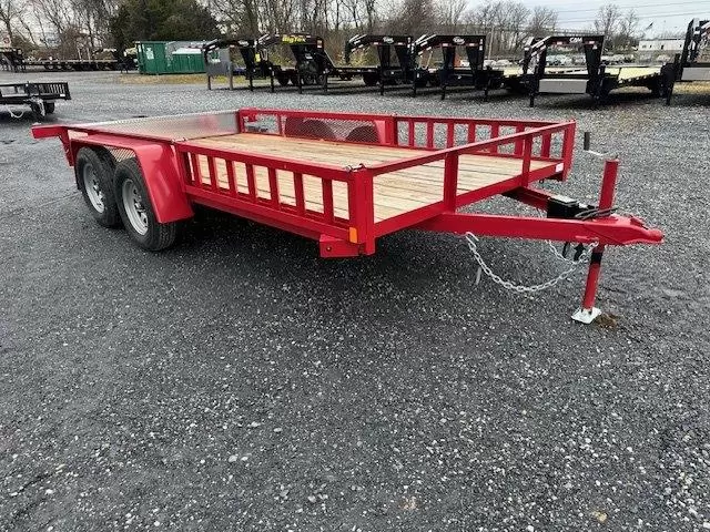 Car Mate 6 x 14 Utility Trailer – Removable Side Ramps 1 Car Mate 6 x 14 Utility Trailer – Removable Side Ramps