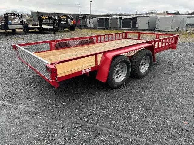 Car Mate 6 x 14 Utility Trailer – Removable Side Ramps 4 Car Mate 6 x 14 Utility Trailer – Removable Side Ramps - Image 4