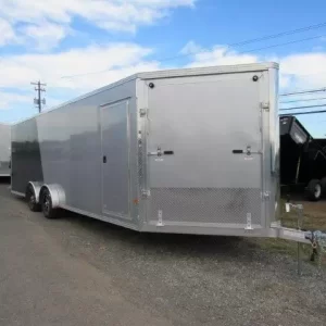 Sno Pro 7.5 x 24 Drive On/Off Snowmobile Trailer – All Aluminum