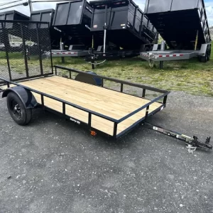 Carry On 5 x 10 Landscape Utility Trailer – Wood Deck