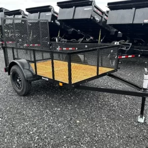 Carry On 5 x 8 Landscape Utility Trailer – 3K High Mesh Sides