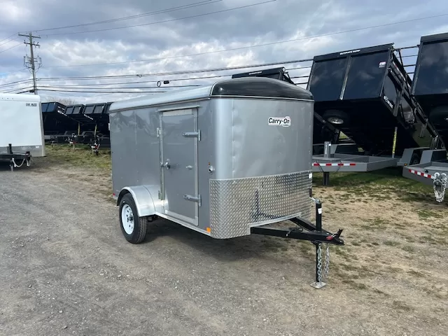 Carry On 5 x 10 Enclosed Cargo Trailer Single Rear Door 1 Carry On 5 x 10 Enclosed Cargo Trailer Single Rear Door