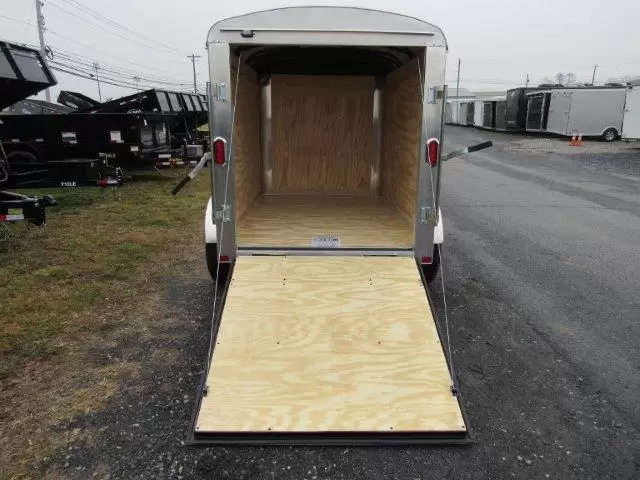 Carry-On 5 x 8 Enclosed Cargo Trailer Rear Ramp Door 2 Carry-On 5 x 8 Enclosed Cargo Trailer Rear Ramp Door - Image 2