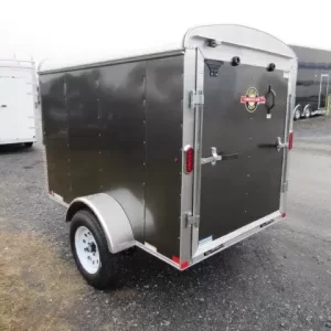 Carry-On 5 x 8 Enclosed Cargo Trailer Rear Ramp Door
