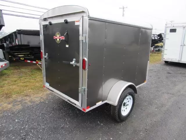 Carry-On 5 x 8 Enclosed Cargo Trailer Rear Ramp Door 5 Carry-On 5 x 8 Enclosed Cargo Trailer Rear Ramp Door - Image 5