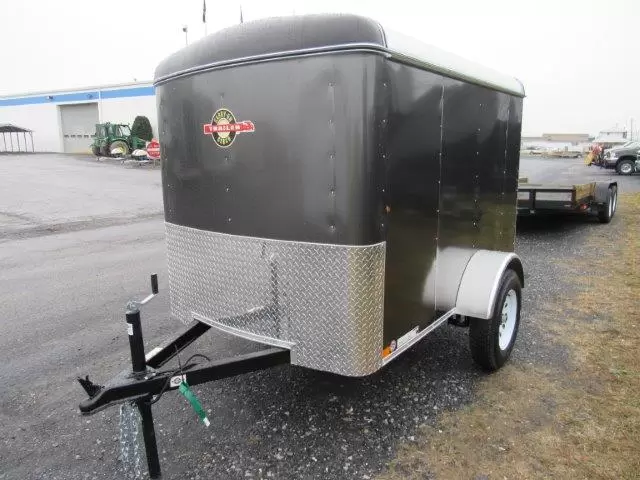 Carry-On 5 x 8 Enclosed Cargo Trailer Rear Ramp Door 6 Carry-On 5 x 8 Enclosed Cargo Trailer Rear Ramp Door - Image 6