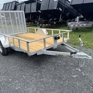 Carry On 6 x 10 Aluminum Landscape Utility Trailer – Rear Mesh Gate