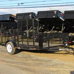 Carry On 6.4 x 12 Landscape Utility Trailer – Side ATV Gate