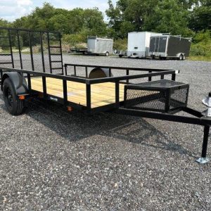 Carry On 6 x 12 Landscape Utility Trailer – Mesh Toolbox