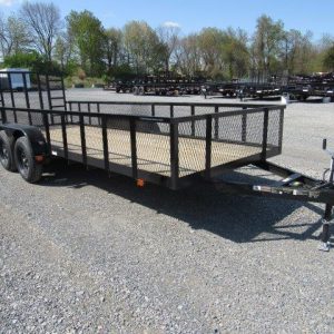 Carry On 6.4 x 18 Landscape Utility Trailer – 7K with 24″ High Sides