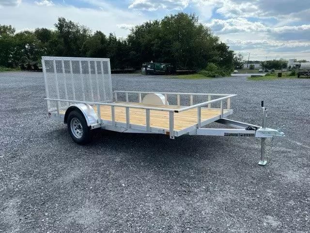 Carry-On 7 x 12 Aluminum Landscape Utility Trailer – Rear Gate 1 Carry-On 7 x 12 Aluminum Landscape Utility Trailer – Rear Gate