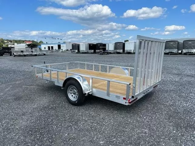 Carry-On 7 x 12 Aluminum Landscape Utility Trailer – Rear Gate 4 Carry-On 7 x 12 Aluminum Landscape Utility Trailer – Rear Gate - Image 4