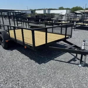 Carry On 7 x 14 Landscape Utility Trailer – Mesh Sides