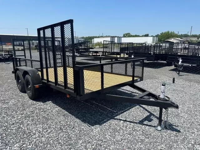 Carry On 7 x 14 Landscape Utility Trailer – Mesh Sides & ATV Gate 1 Carry On 7 x 14 Landscape Utility Trailer – Mesh Sides & ATV Gate