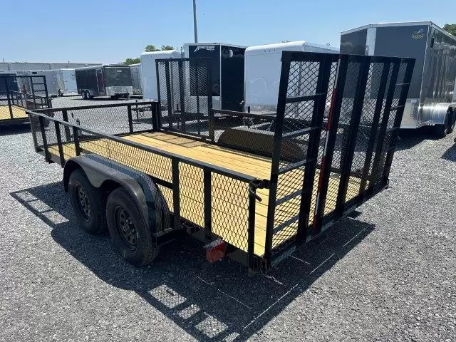 Carry On 7 x 14 Landscape Utility Trailer – Mesh Sides & ATV Gate 6 Carry On 7 x 14 Landscape Utility Trailer – Mesh Sides & ATV Gate - Image 6