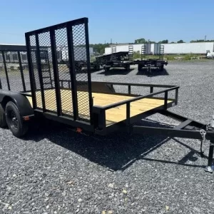 Carry On 7 x 14 Landscape Utility Trailer – Side ATV Ramp