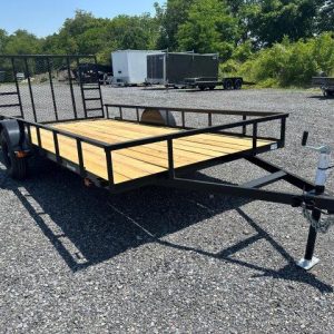 Carry On 7 x 14 Landscape Utility Trailer – Rear Gate