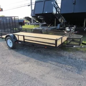Carry On 7 x 14 ATV Utility Trailer – Removable Ramps & Toolbox