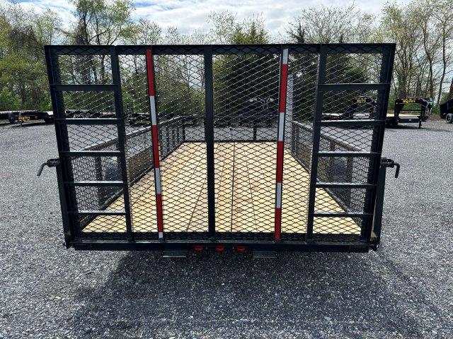 Carry On 7 x 16 Landscape Utility Trailer – Mesh Sides & ATV Gate 2 Carry On 7 x 16 Landscape Utility Trailer – Mesh Sides & ATV Gate - Image 2