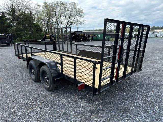 Carry On 7 x 16 Landscape Utility Trailer – Mesh Sides & ATV Gate 3 Carry On 7 x 16 Landscape Utility Trailer – Mesh Sides & ATV Gate - Image 3