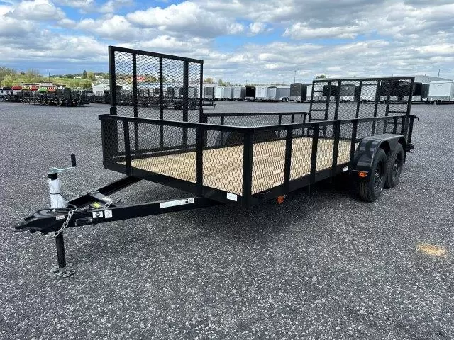 Carry On 7 x 16 Landscape Utility Trailer – Mesh Sides & ATV Gate 4 Carry On 7 x 16 Landscape Utility Trailer – Mesh Sides & ATV Gate - Image 4