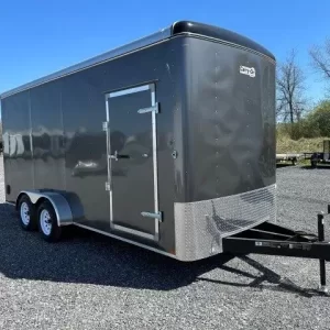 Carry On 7 x 18 Enclosed Cargo Trailer – 7.5′ Interior Height