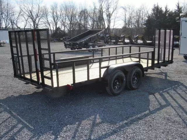 Carry On 7 x 18 Landscape Utility Trailer – Mesh Sides & ATV Gate 6 Carry On 7 x 18 Landscape Utility Trailer – Mesh Sides & ATV Gate - Image 6