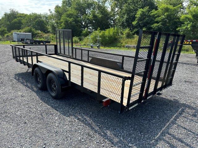 Carry-On 7 x 20 Landscape Utility Trailer – Mesh Sides & ATV Gate 5 Carry-On 7 x 20 Landscape Utility Trailer – Mesh Sides & ATV Gate - Image 5