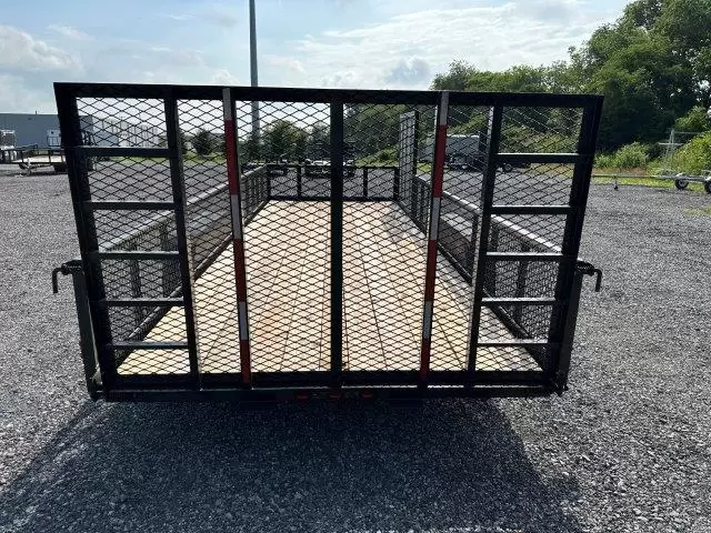 Carry-On 7 x 20 Landscape Utility Trailer – Mesh Sides & ATV Gate 6 Carry-On 7 x 20 Landscape Utility Trailer – Mesh Sides & ATV Gate - Image 6