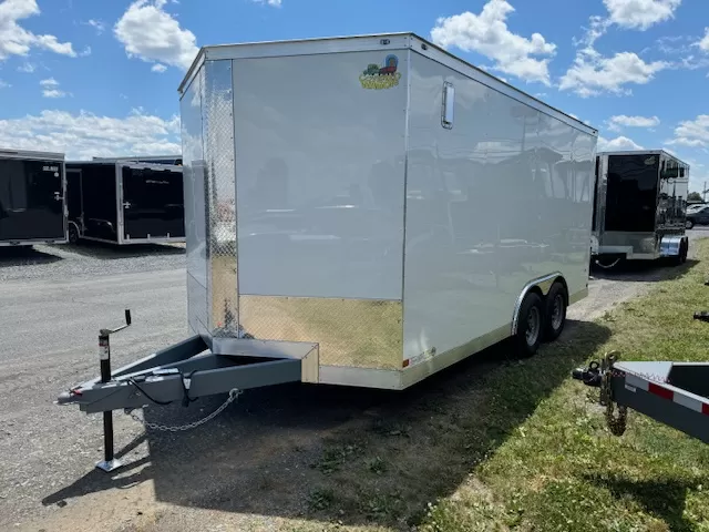 Covered Wagon 8.5 x 16 Enclosed Trailer – Landscape Package 2 Covered Wagon 8.5 x 16 Enclosed Trailer – Landscape Package - Image 2