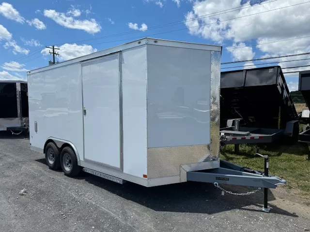 Covered Wagon 8.5 x 16 Enclosed Trailer – Landscape Package 1 Covered Wagon 8.5 x 16 Enclosed Trailer – Landscape Package