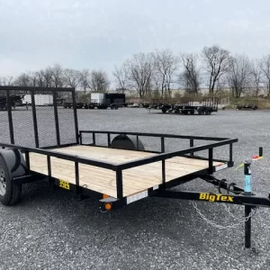 Big Tex 6 x 12 Utility Trailer – Rear Landscape Ramp