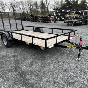 Big Tex 6 x 14 Utility Trailer – Rear Landscape Ramp