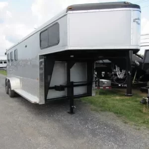Homesteader Stallion 3 Horse Gooseneck Trailer – Slant Load