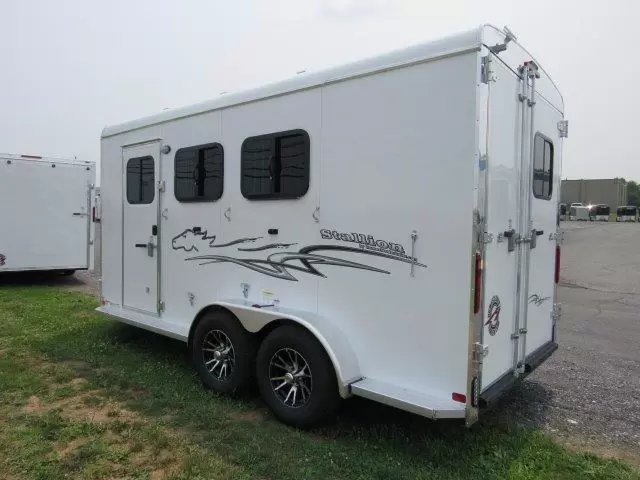Homesteader Stallion 3 Horse Pull Trailer – Slant Load 1 Homesteader Stallion 3 Horse Pull Trailer – Slant Load