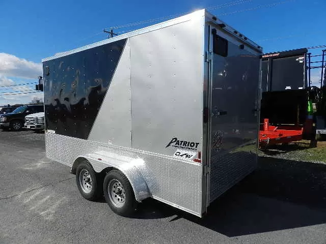 Homesteader 7 x 14 V-Nose Enclosed Cargo Trailer – OHV Package 8 Homesteader 7 x 14 V-Nose Enclosed Cargo Trailer – OHV Package - Image 8