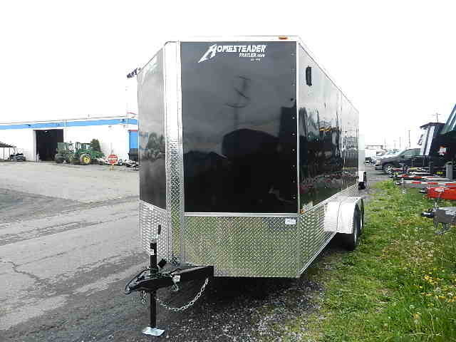 Homesteader 7 x 16 V-Nose Enclosed Cargo Trailer – OHV Package 2 Homesteader 7 x 16 V-Nose Enclosed Cargo Trailer – OHV Package - Image 2