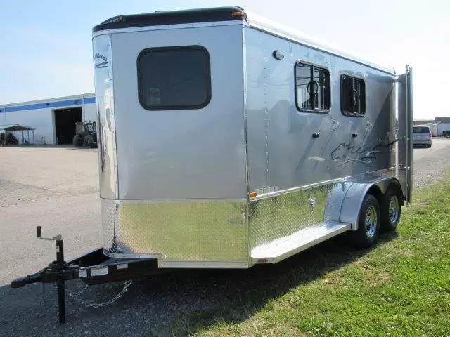 Homesteader Stallion 2 Horse Pull Trailer – Slant Load 5 Homesteader Stallion 2 Horse Pull Trailer – Slant Load - Image 5